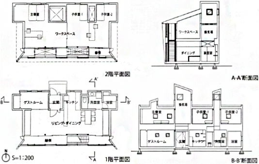 LCCMデモンストレーション棟の概要（設計図）